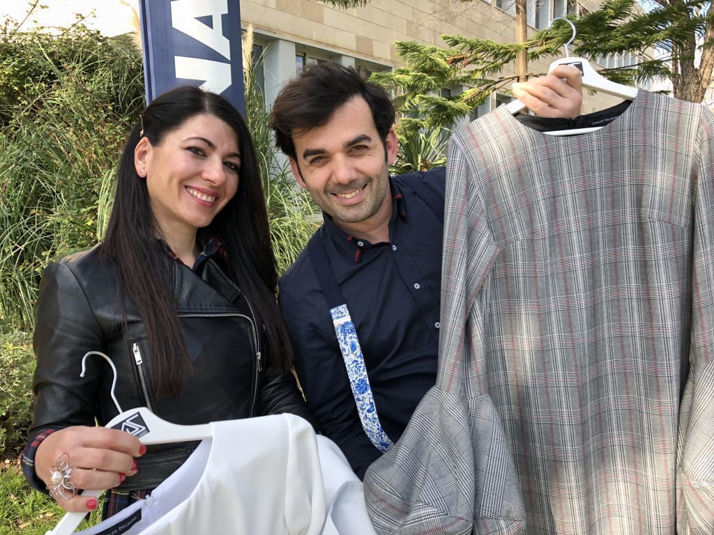 Carme Coll y Carlos Delgado