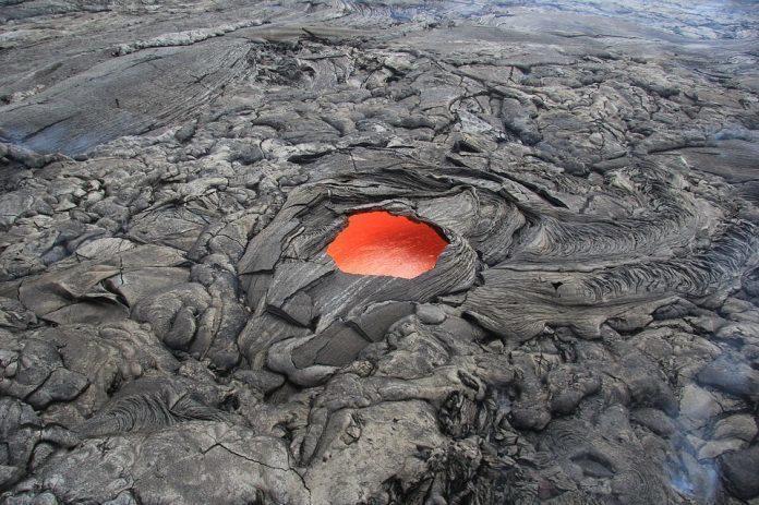 volcán magma