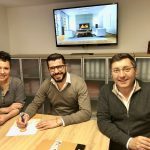 FINCAS FIOL Carmen Artero, Roberto Fluxa y Carlos Durán