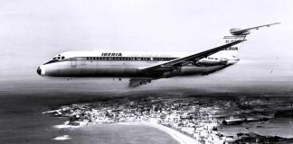 avion dc 9 Iberia
