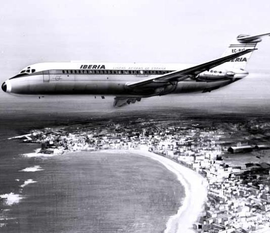 avion dc 9 Iberia