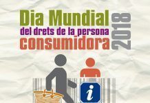 Cartel dia mundial dels drets de la persona consumidora