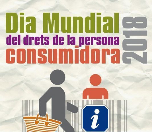 Palma celebra este jueves el Dia Mundial dels Drets de les Persones Consumidores con una feria y charlas informativas Cartel dia mundial dels drets de la persona consumidora