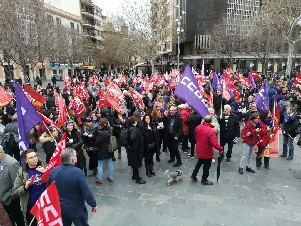 Huelga feminista Mallorca