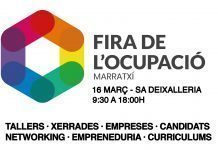 Cartell fira de la ocupació Marratxí