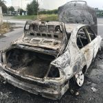 coche incendiado
