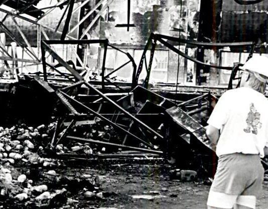 Se cumplen 25 años del incendio de la histórica fábrica de las galletas Quely Quely 25 años incendio