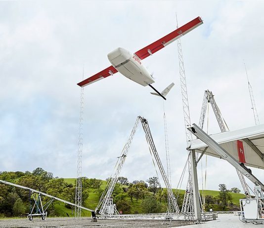 Zipline drone