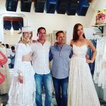 Diseñadores de Vintage Ibiza en su tienda atelier