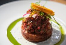 Tartar de ternera de Schwaiger, equilibrio de sabores único